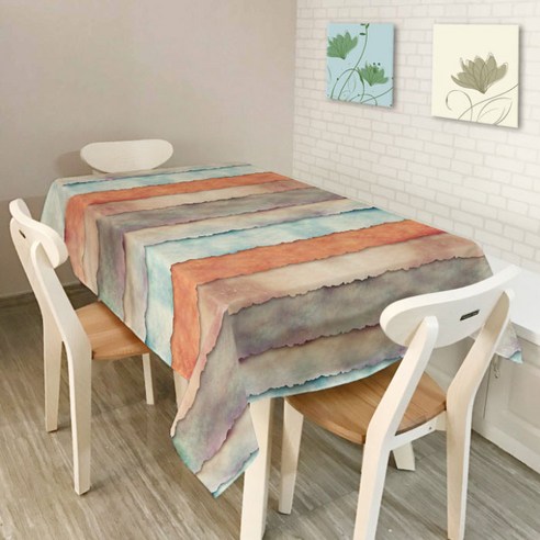아울리빙 카오스패턴 키친 테이블커버, H, 140 x 140 cm