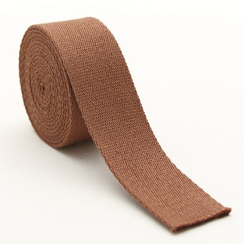 해피베어스 데일리 웨이빙 끈 32mm, 브라운, 2개