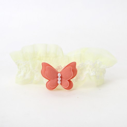 이츠독 강아지 레나 목걸이 M, 옐로우(C), 1개