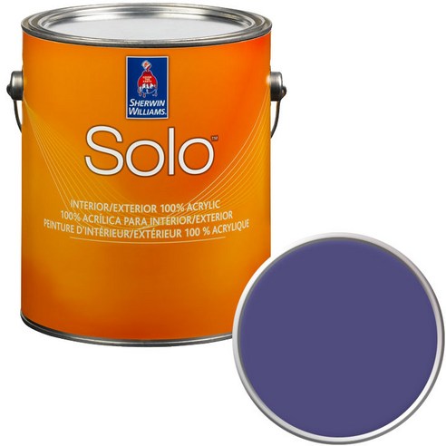 셔윈윌리암스 솔로 저광페인트 1L, SW6983 Fully Purple5, 1개