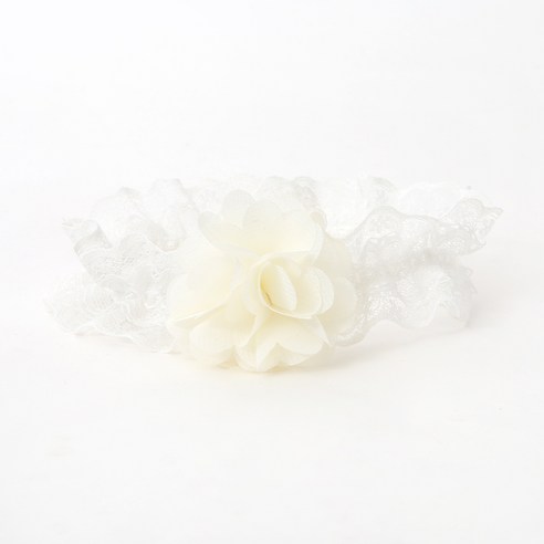 이츠독 강아지 레아 목걸이 L, 화이트(A), 1개