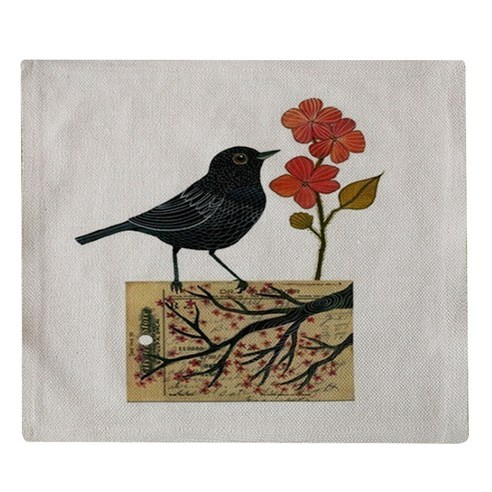 이코디 월버드 티지 테이블매트, 바우, 가로 45cm x 세로 32cm