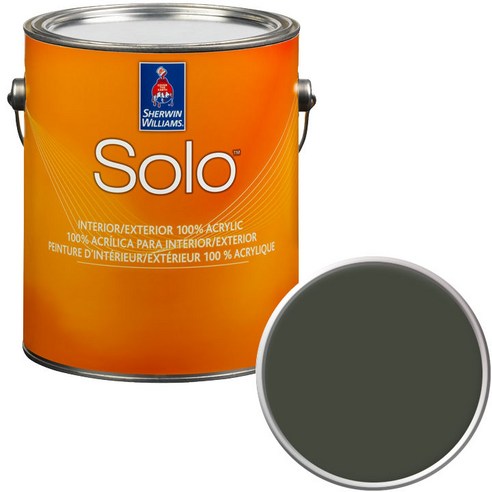 셔윈윌리암스 솔로 저광 페인트 1L, SW6209 Ripe Olive