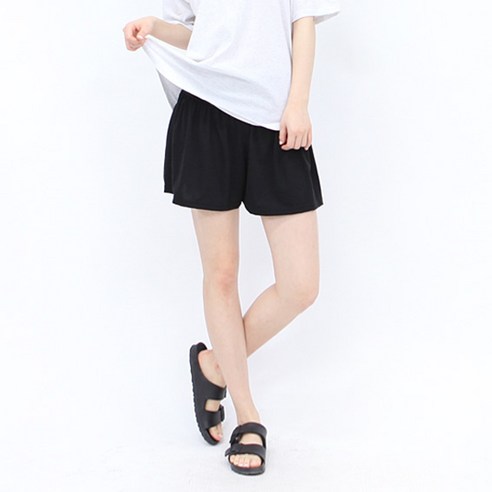 보리맘 임부용 플레어 반바지