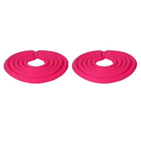아리코 Dr.Mini 반려동물 소프트 폼 넥가드 로즈레드 M, 49g, 2개