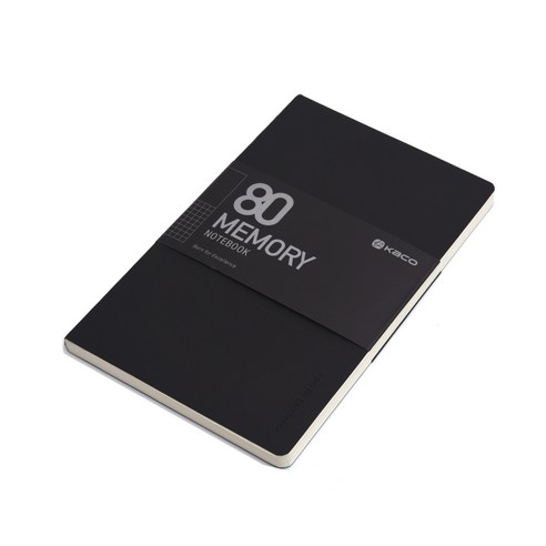 KACO A5 MEMORY 리필용 노트, 블랙, 1개