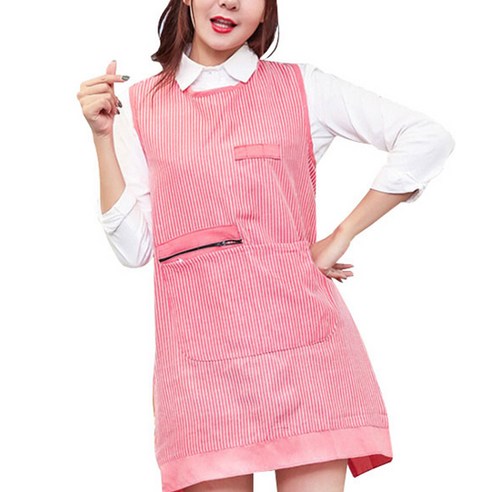 스토어33 지퍼 키친 앞치마, C, 1개