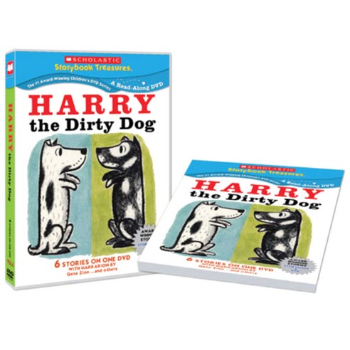 스콜라스틱 LEVEL 04 DVD+BOOK SCHOLASTIC HARRY THE DIRTY DOG, 1CD