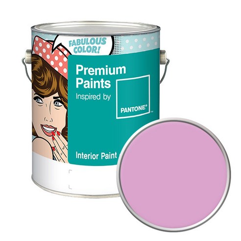 노루페인트 팬톤 내부용 실내벽면페인트 저광 4L, 14-3209 Pastel Lavender