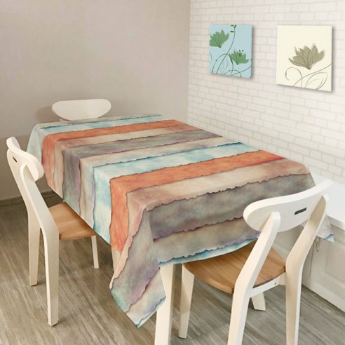 스토어33 디자인 아트 테이블보, H, a 140 x b 140 cm