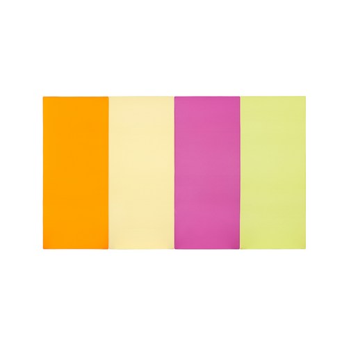 퍼니존 퍼니테라피 영유아폴더매트 오렌지비비드시리즈2, 오렌지 + 아이보리 + 핫핑크 + 피스타치오