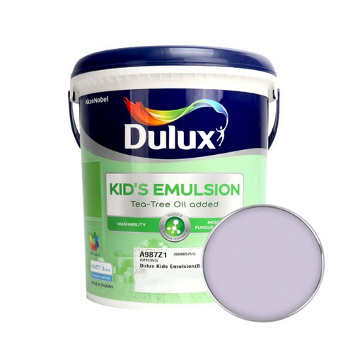 듀럭스 키즈에멀전 무광 페인트 3L, Sensual Senses