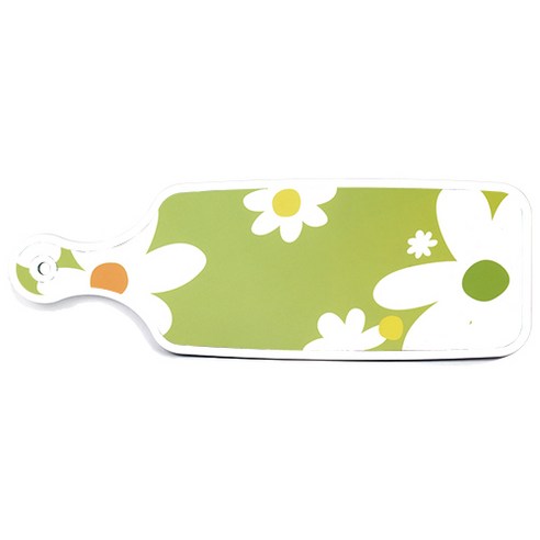 로엠디자인 서빙 도마, floral design하얀개나리, 1개