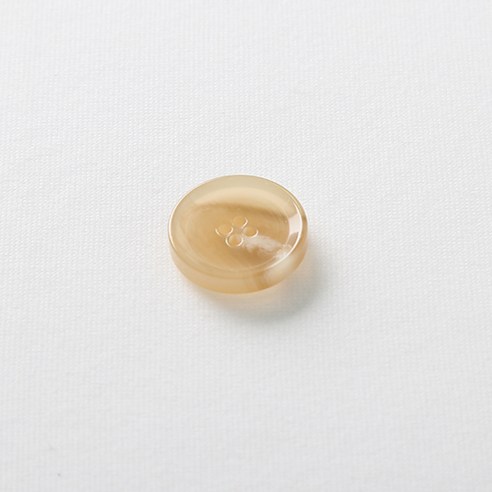 HR빅버튼 덴마크 단추 23mm, 라이트베이지, 4개입