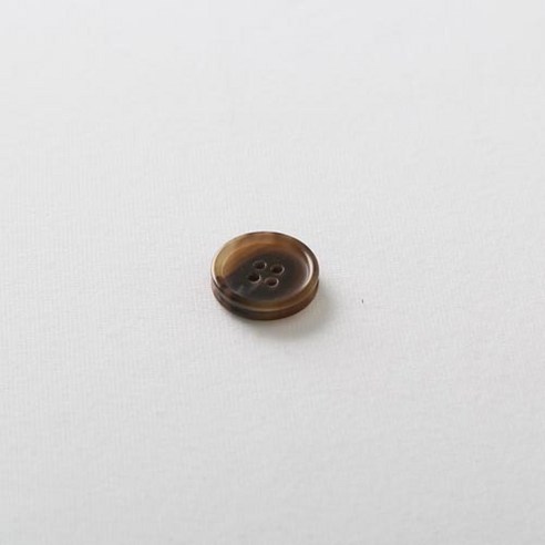 HR빅버튼 랭킹 단추 21mm, 브라운, 4개입