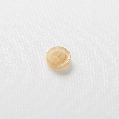 HR빅버튼 덴마크 단추 18mm, 라이트베이지, 12개입