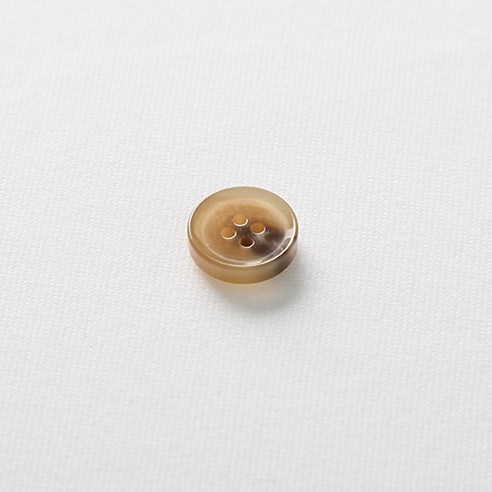 HR빅버튼 덴마크 단추 18mm, 다크베이지, 4개입