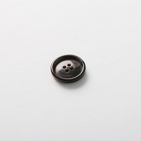 HR빅버튼 아이젠 단추 23mm, 다크브라운, 12개입
