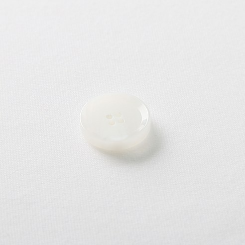 HR빅버튼 덴마크 단추 23mm, 화이트, 4개입