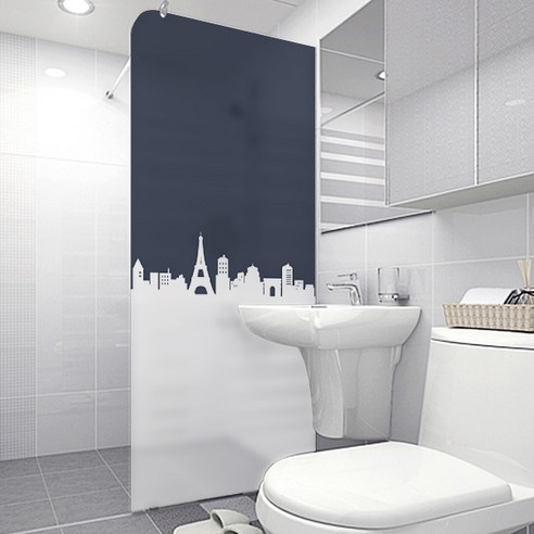 디자인수풀 북유럽 스타일 샤워 윈도우 시트지, SW722
