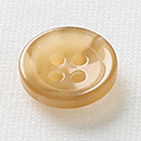 HR빅버튼 메신져 단추 15mm, 연베이지, 12개