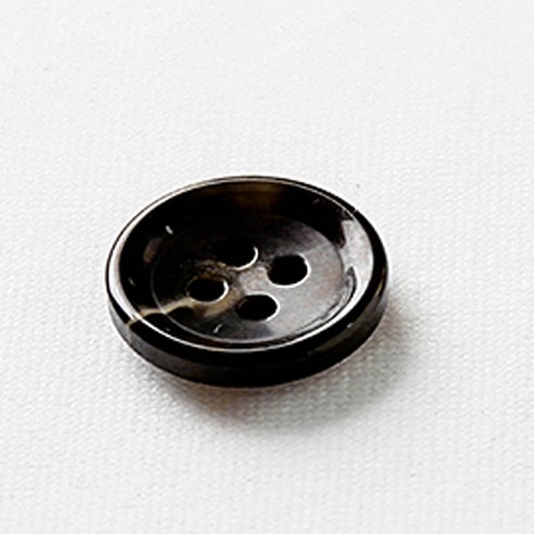 HR빅버튼 메신져 단추 21mm, 블랙, 8개입