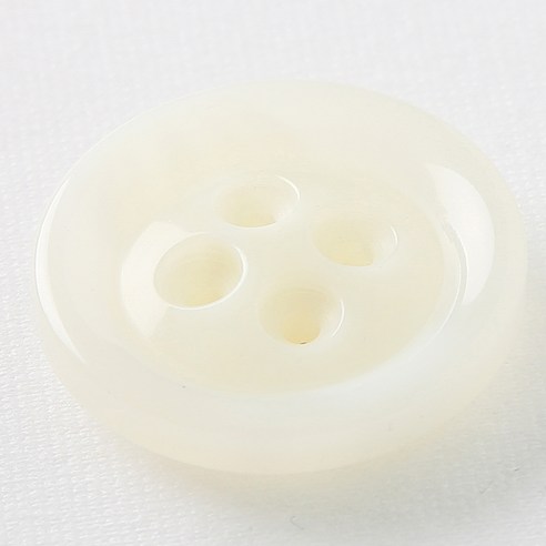 HR빅버튼 아우디 단추 30mm, 화이트, 4개입