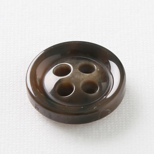 HR빅버튼 아우디 단추 23mm, 다크브라운, 4개입