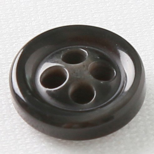 HR빅버튼 아우디 단추 15mm, 블랙, 4개입