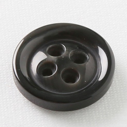 HR빅버튼 아우디 단추 25mm, 블랙, 12개입