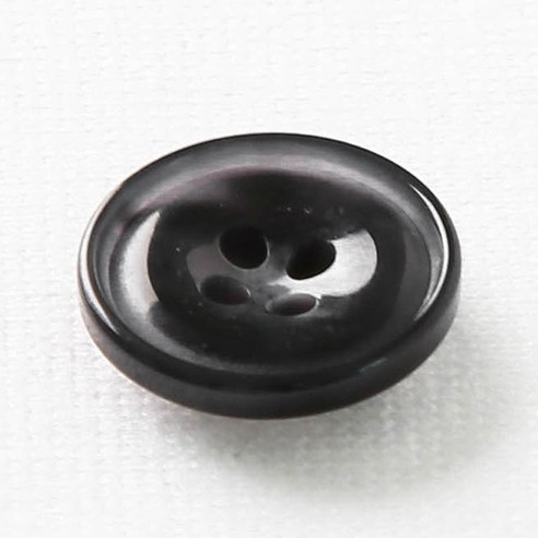 HR빅버튼 아스날 단추 15mm, 블랙, 4개입