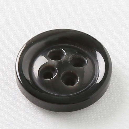 HR빅버튼 아우디 단추 23mm, 블랙, 4개입