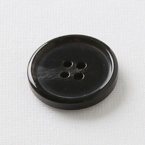 HR빅버튼 이프 단추 23mm, 블랙, 4개입