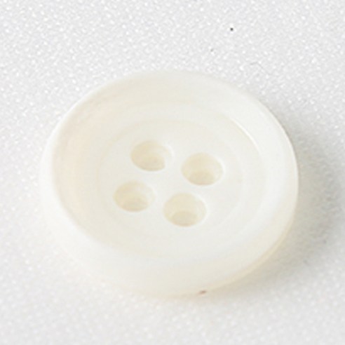 HR빅버튼 투어 단추 21mm, 화이트, 8개입