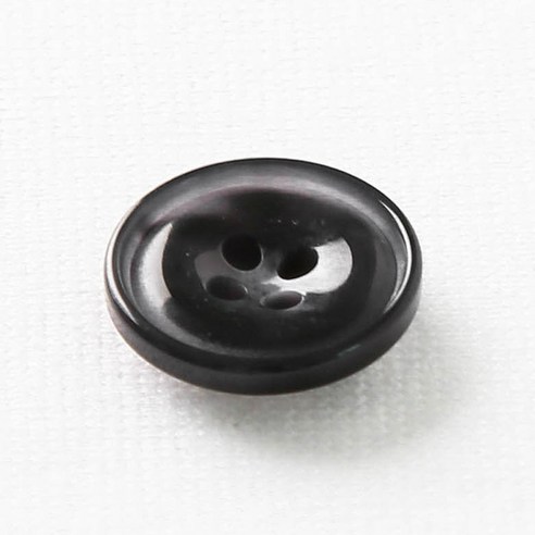 HR빅버튼 아스날 단추 15mm, 블랙, 8개입