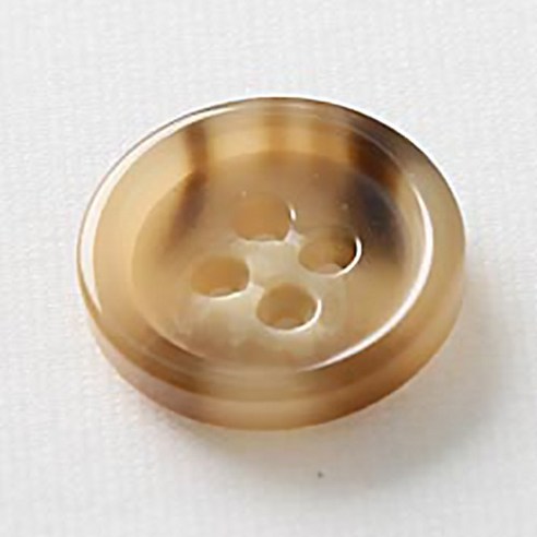 HR빅버튼 무쟈크봉 단추 21mm, 베이지, 8개입