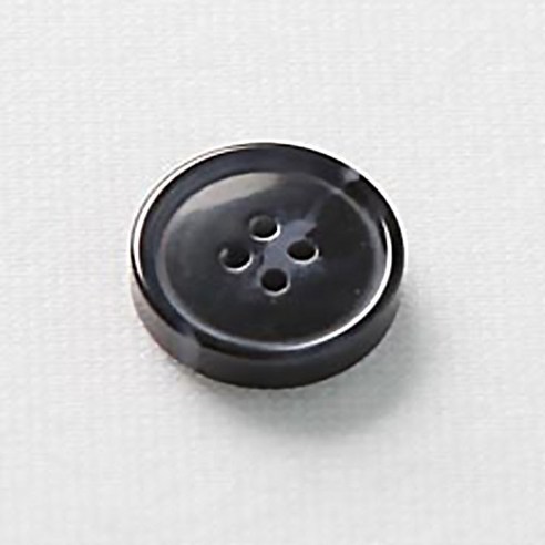 HR빅버튼 루킹 단추 15mm, 네이비, 12개
