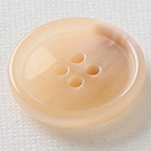 HR빅버튼 마니 단추 21mm, 살구, 4개입