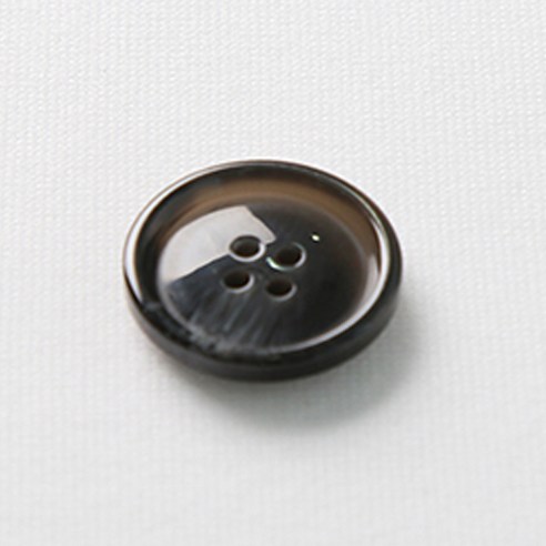 HR빅버튼 아이젠 단추 23mm, 블랙, 4개입