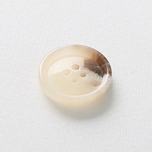HR빅버튼 아이젠 단추 23mm, 아이보리, 4개입