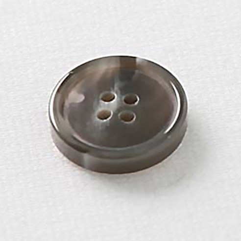 HR빅버튼 루킹 단추 15mm, 그레이, 8개입