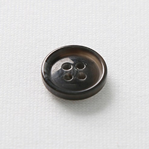 HR빅버튼 아이젠 단추 15mm, 블랙, 8개입