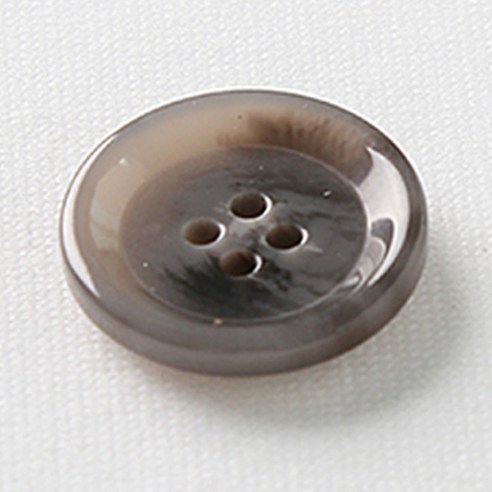 HR빅버튼 모던 단추 23mm, 다크 그레이, 12개입