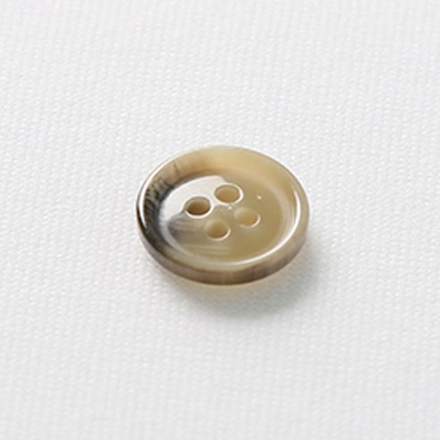 HR빅버튼 아이젠 단추 15mm, 카키, 4개입