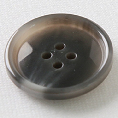 HR빅버튼 마니 단추 25mm, 다크그레이, 4개