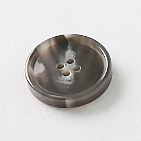 HR빅버튼 루킹 단추 23mm, 그레이, 8개입