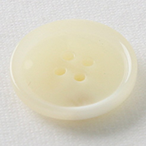 HR빅버튼 마니 단추 25mm, 아이보리, 8개