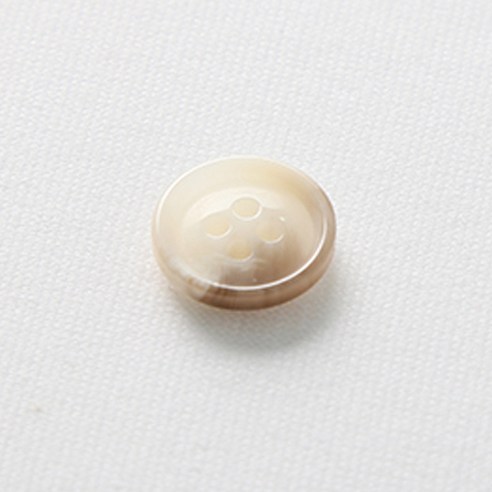 HR빅버튼 아이젠 단추 15mm, 아이보리, 12개입