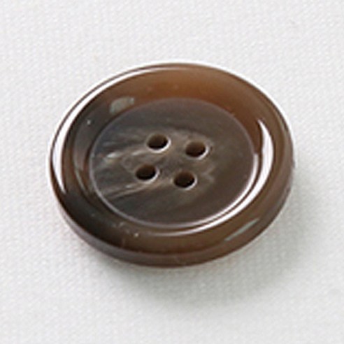 HR빅버튼 플러스 단추 25mm, 다크카키, 8개입