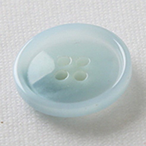HR빅버튼 마니 단추 21mm, 소라, 12개